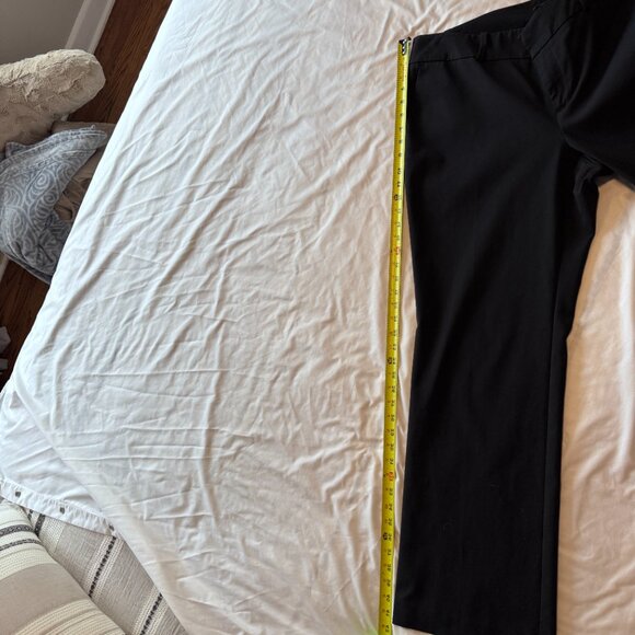 Ann Taylor Factory Curvy Bootcut Pants Trousers Black Size 14 EUC - Picture 9 of 9